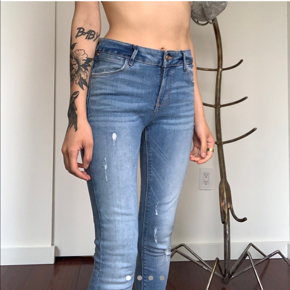 Zara Ankle cut skinny jeans